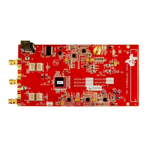 Texas Instruments ADS54J40EVM user guide