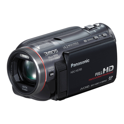 Panasonic HDC-HS700P User manual