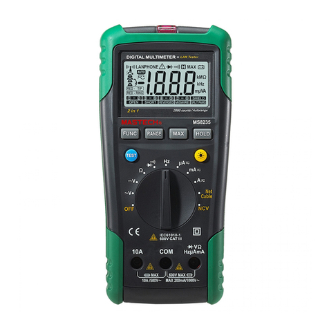 Mastech MS8235 User manual