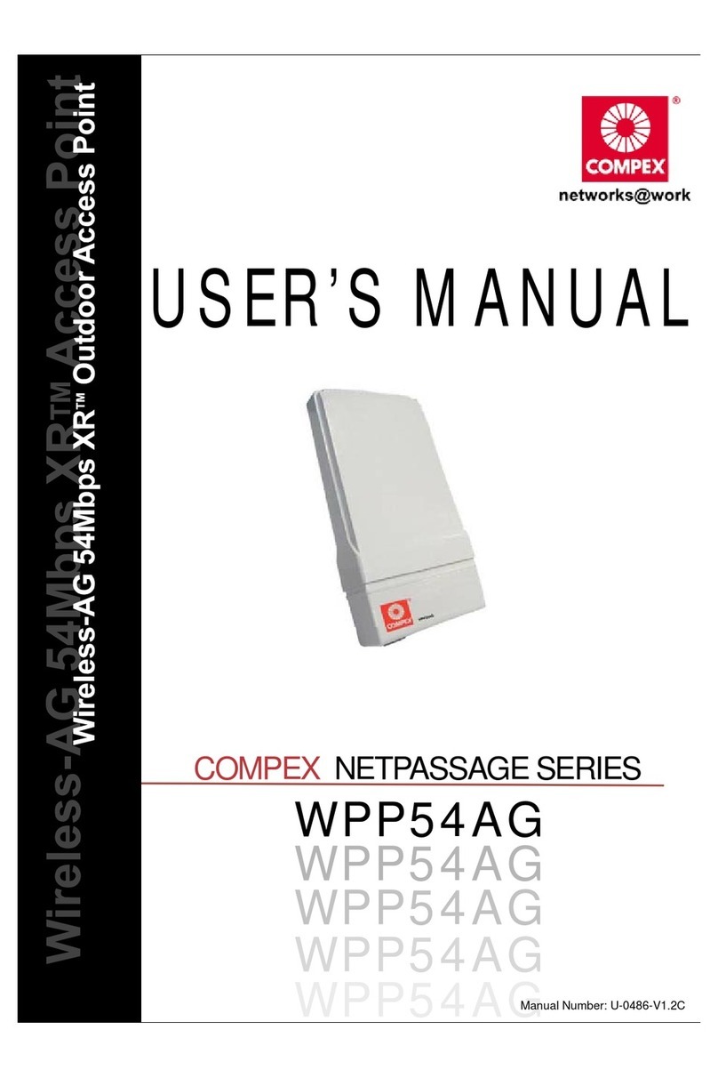 Compex NetPassage WPP54AG User manual