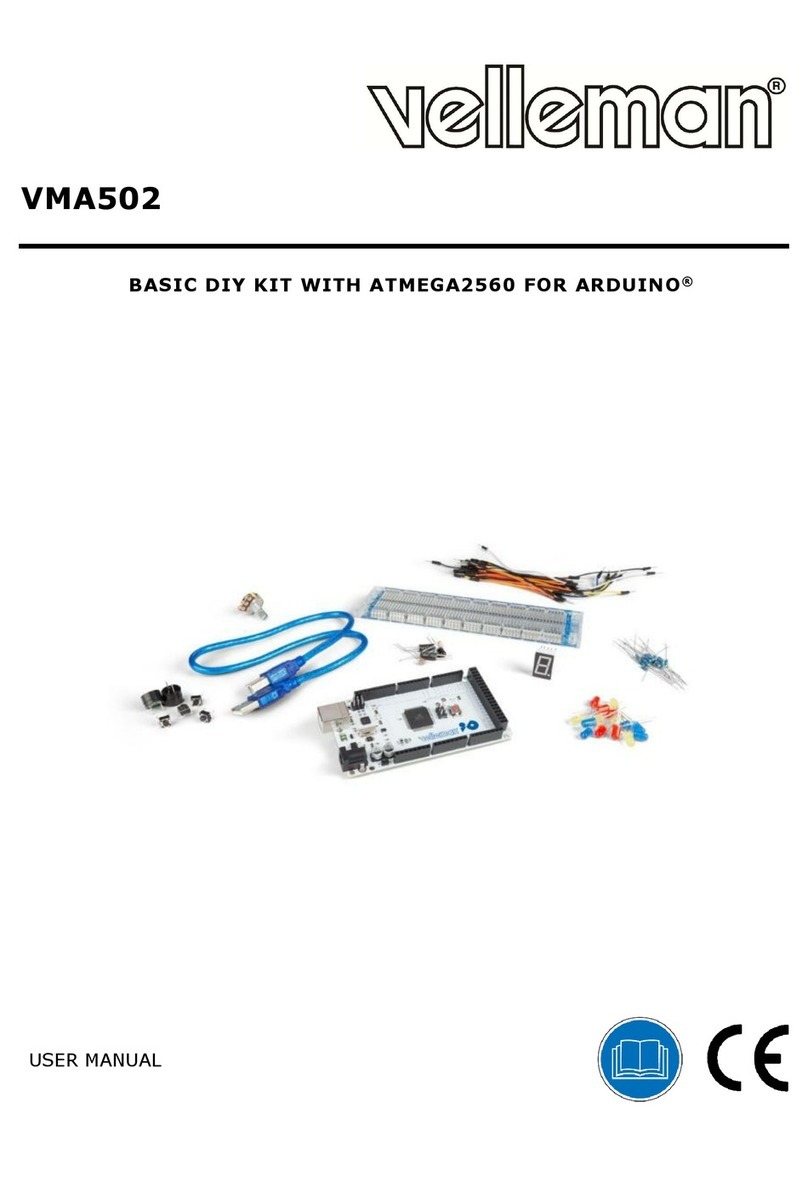Velleman VMA502 User manual