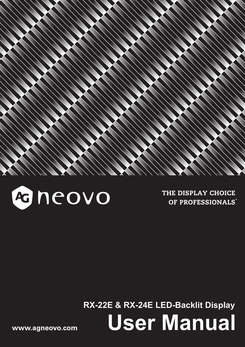AG Neovo RX-22E User manual