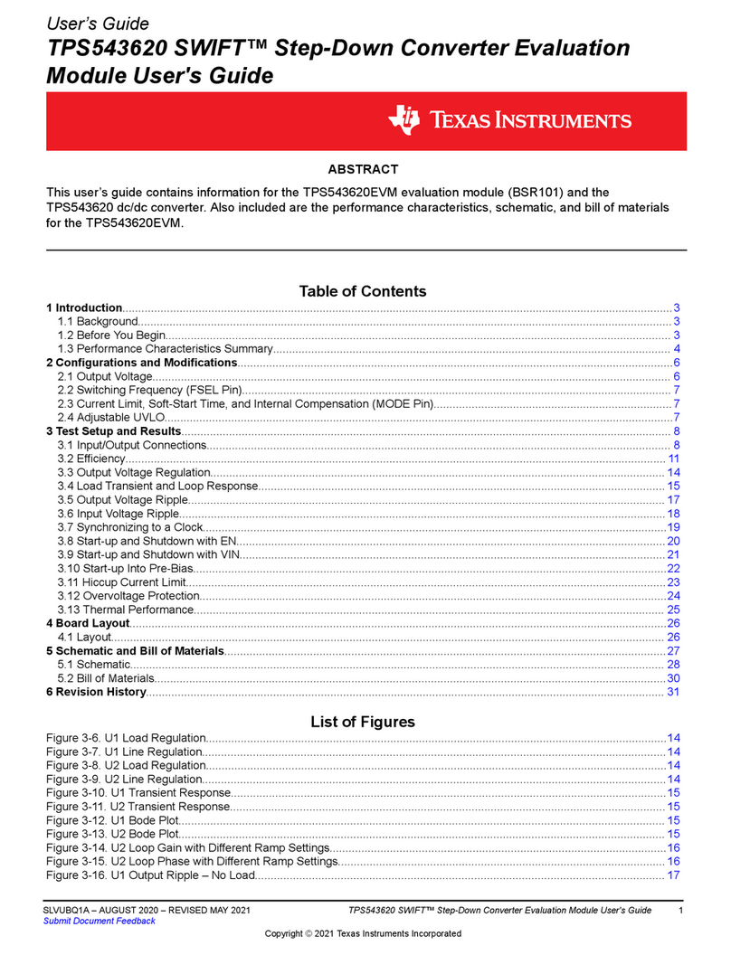 Texas Instruments TPS543620 User manual