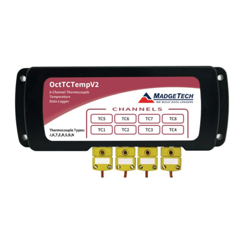 MadgeTech QuadTCTempV2 Specification sheet