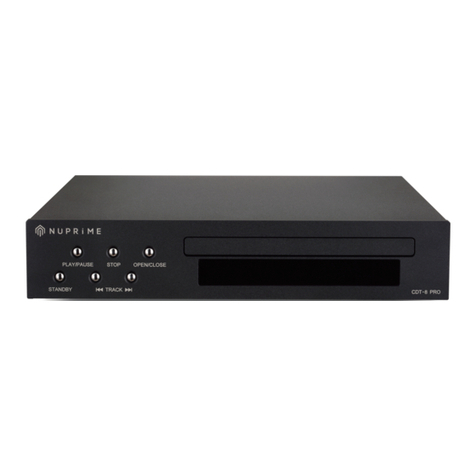 NuPrime CDT-8 user manual