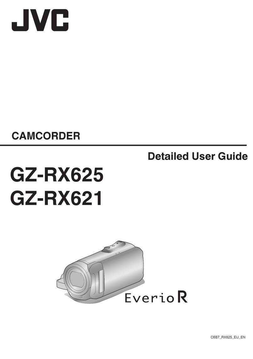 JVC GZ-RX625 Operating and maintenance manual