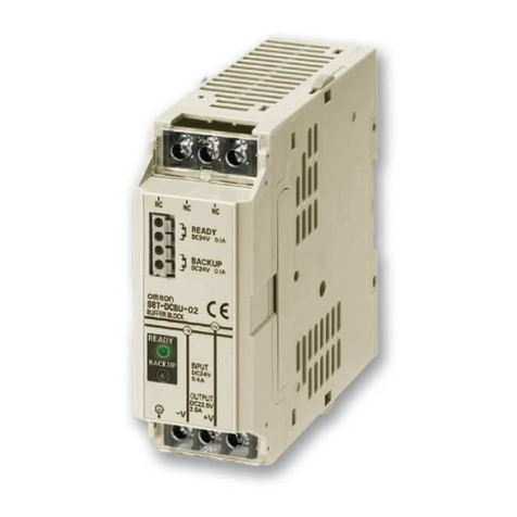 Omron S8T-DCBU-02 User manual