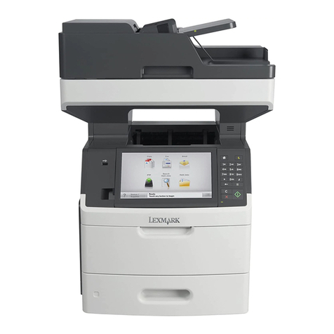 Lexmark MX717 User manual