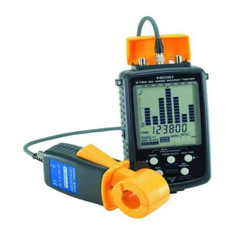 Hioki 3144-20 User manual
