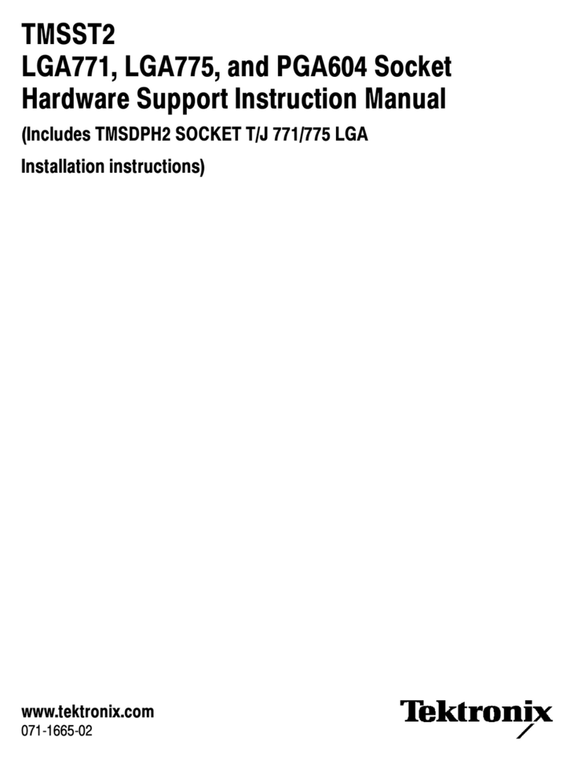 Tektronix TMSST2 instruction manual
