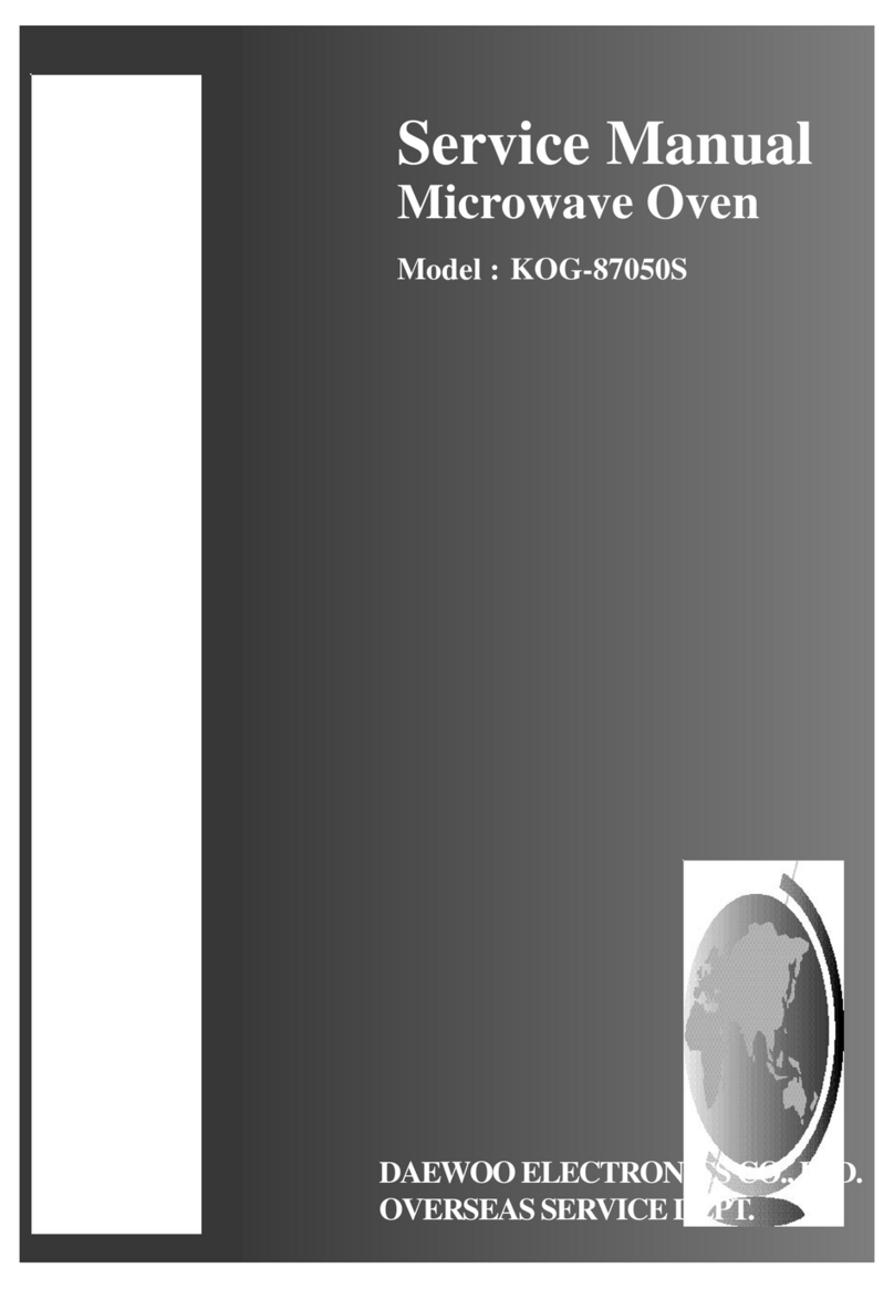 DAEWOO ELECTRONICS KOG-87050S User manual