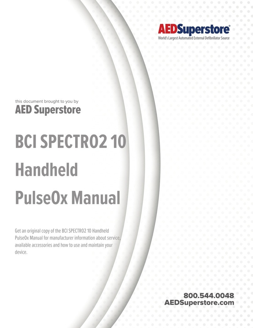 Smiths Medical BCI SPECTRO2 10 User manual Smiths Medical BCI SPECTRO2 10 User manual