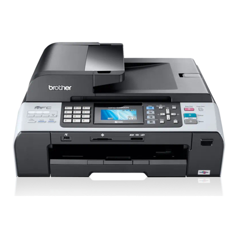 Brother MFC 5890CN - Color Inkjet - All-in-One User manual Brother MFC 5890CN - Color Inkjet - All-in-One User manual