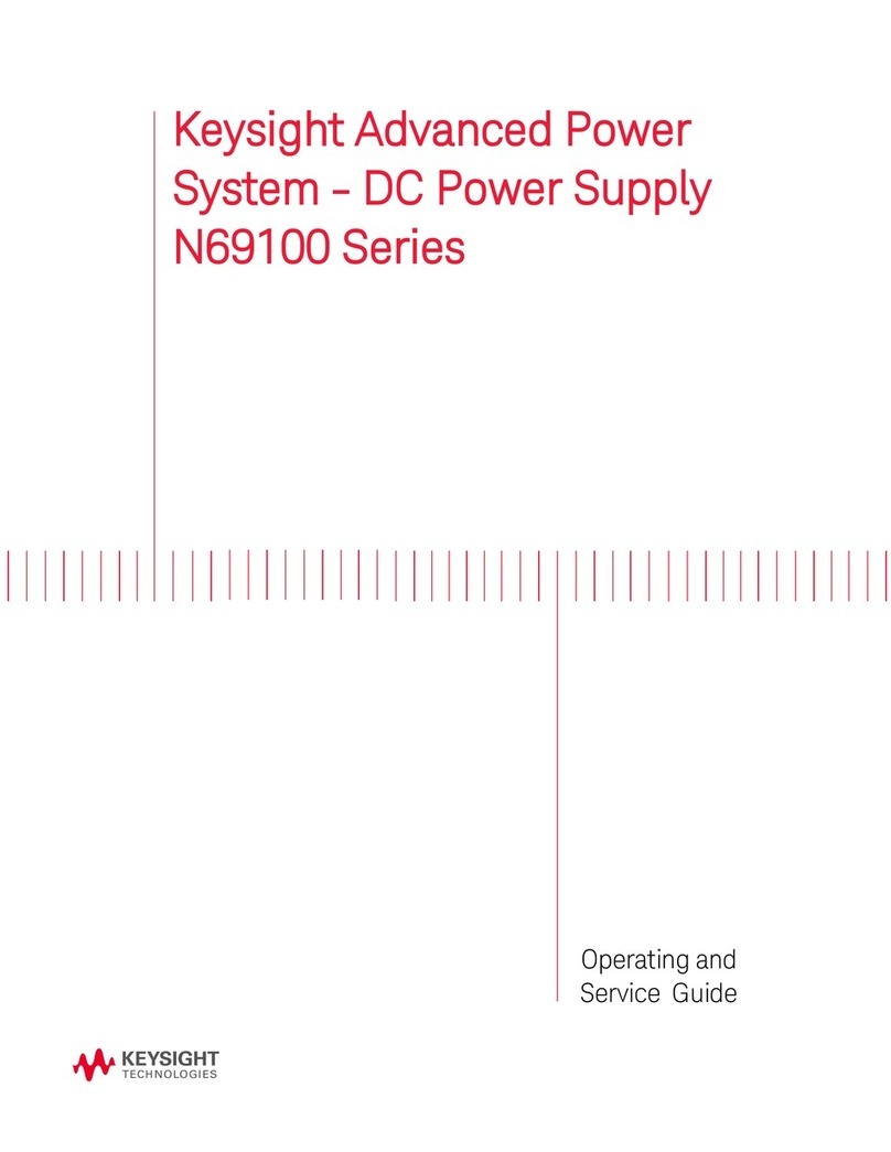 Keysight Technologies N69100 Series Service manual