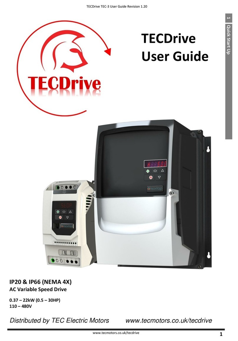 TEC TECDrive TEC-3 Series user guide