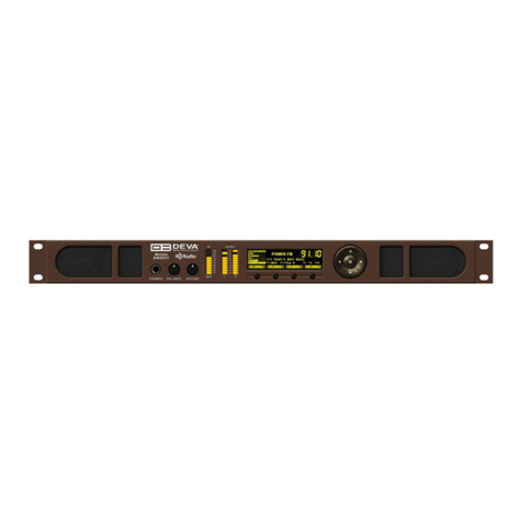 DEVA Broadcast DB3011 User manual