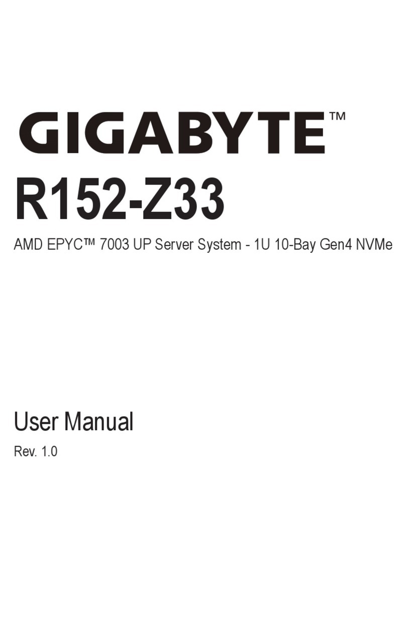 Gigabyte R152-Z33 user manual