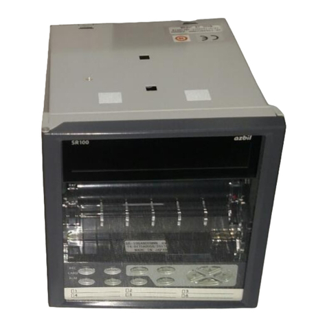 Azbil SR100 instruction manual