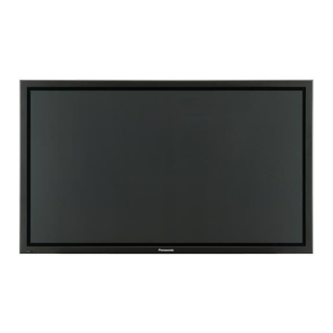 Panasonic TH-65PF30W User manual Panasonic TH-65PF30W User manual
