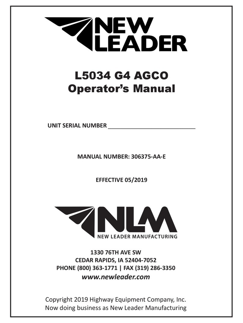 New Leader L5034G4 AGCO Operator's manual New Leader L5034G4 AGCO Operator's manual