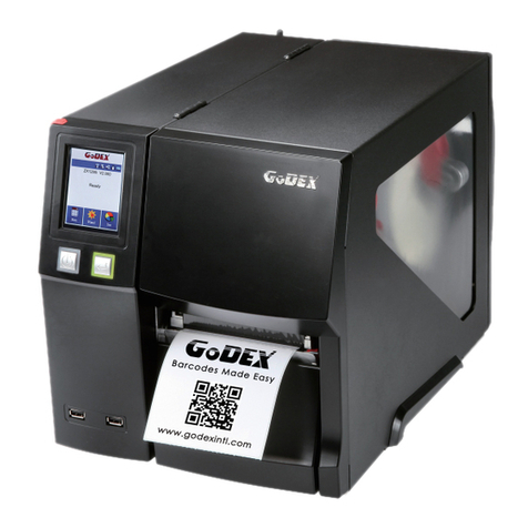 Godex ZX1000i Series User manual Godex ZX1000i Series User manual