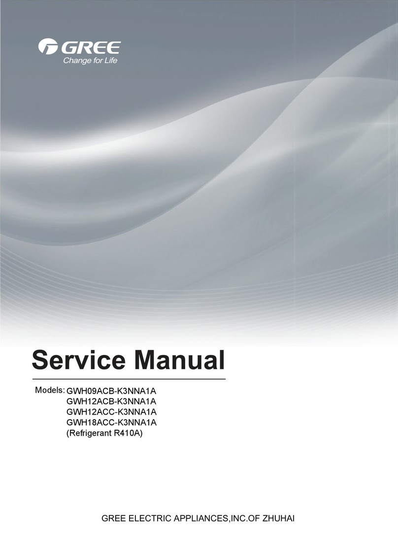 GREE ELECTRIC GWH09ACB-K3NNA1A User manual