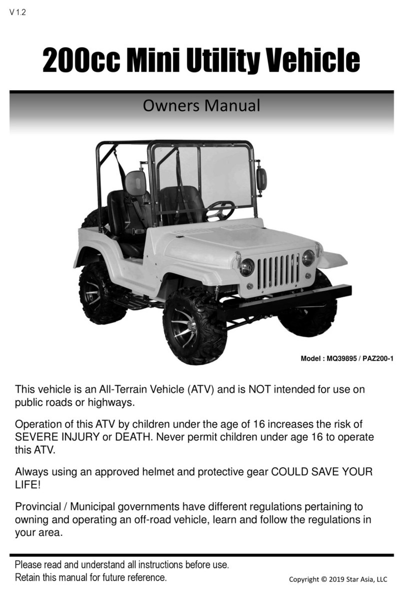 Star Asia PAZ200-1 owner's manual