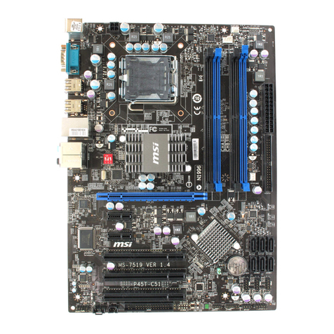 MSI P45T-C53 Series User manual