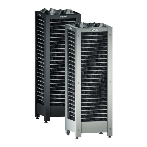 Harvia MDA165/200G Instructions for installation and use