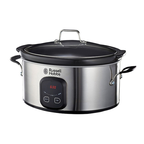 Russell Hobbs RHSS70 Instructions and warranty