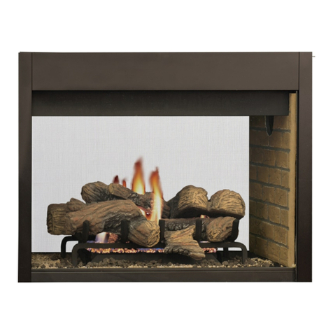 Superior Fireplaces DRT40 Series Installation and operation instructions