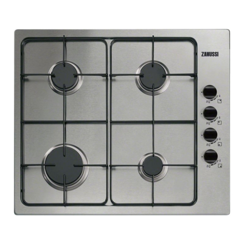 Zanussi ZGG62414SA User manual