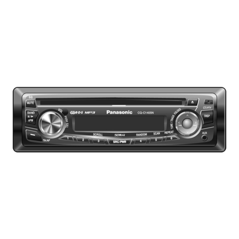 Panasonic CQ-C1325N User manual