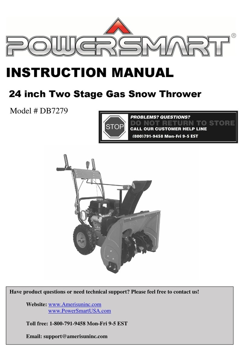 Powersmart DB7279 User manual Powersmart DB7279 User manual