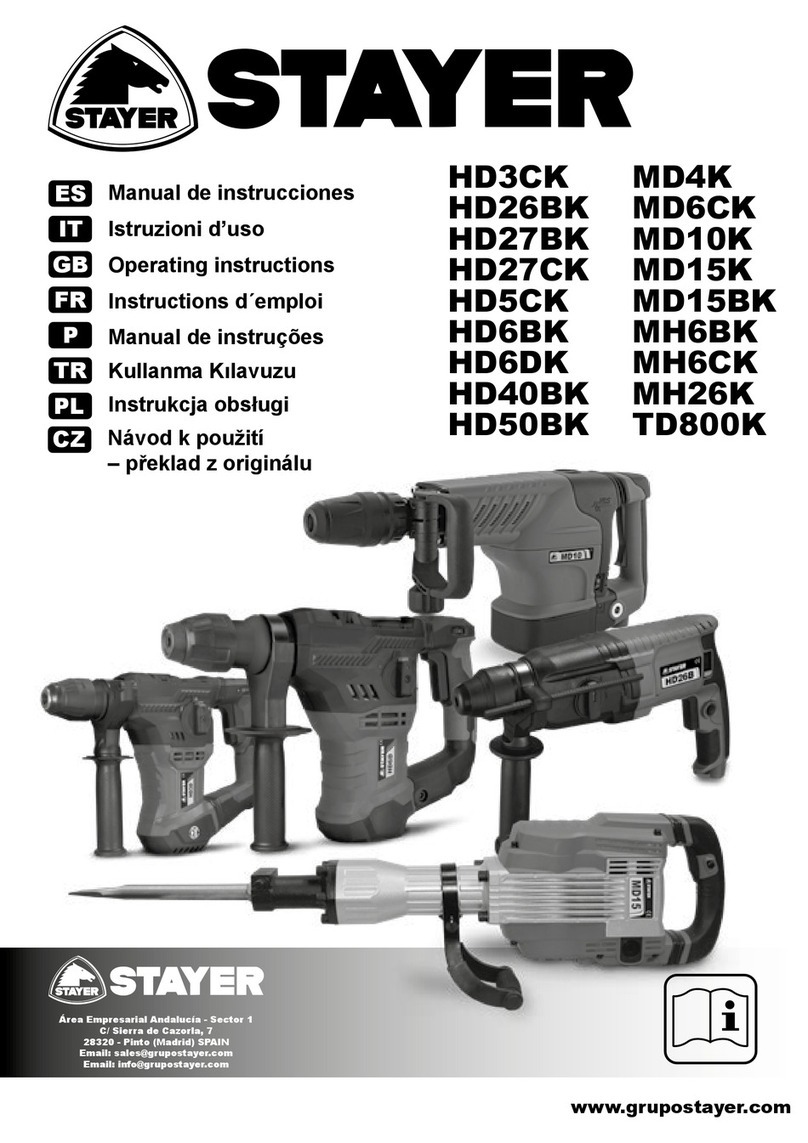 stayer HD3CK User manual stayer HD3CK User manual