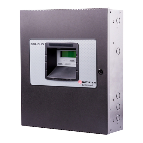 Honeywell NOTIFIER SFP-5UD Series User manual