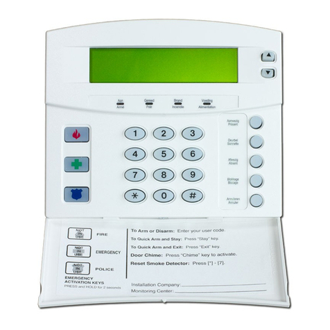 CADDX NX148-E installation manual