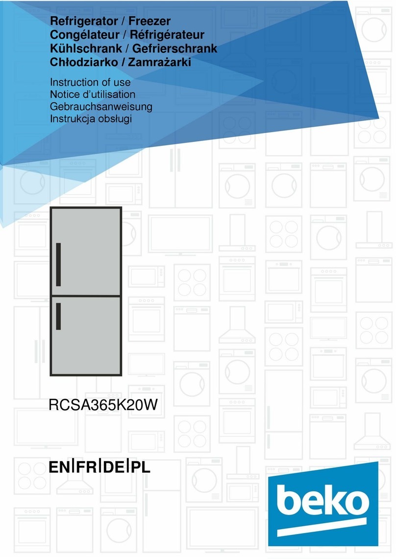Beko RCSA365K20W Instructions of use