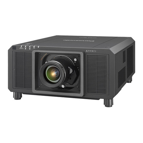 Panasonic PT-RZ16K operating instructions
