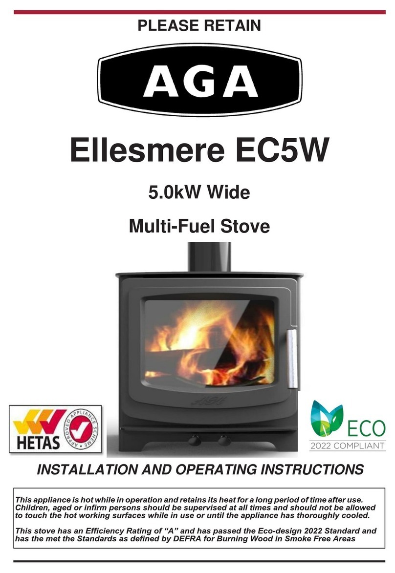 AGA Ellesmere EC5W User manual