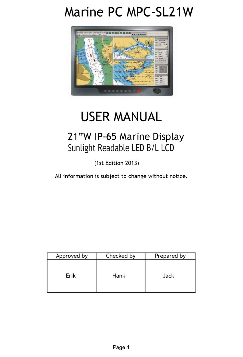 Marine PC MPC-SL21W User manual