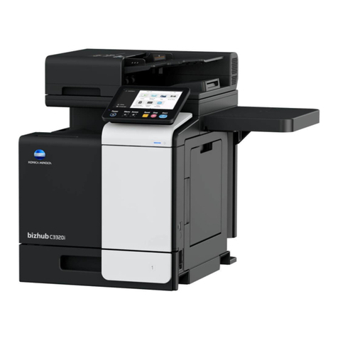 Konica Minolta bizhub C3320i quick guide Konica Minolta bizhub C3320i quick guide