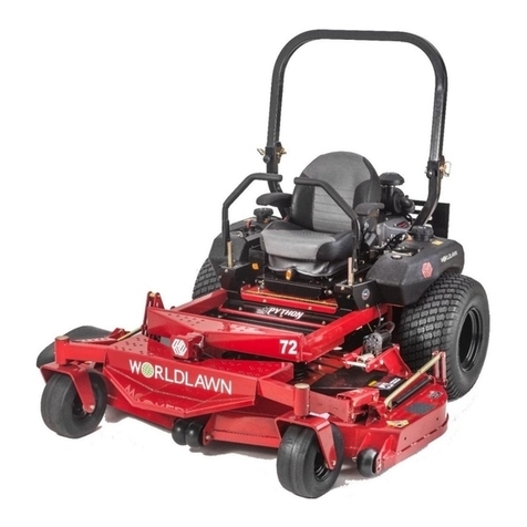 Worldlawn PYTHON WYP72MX825EV5 Operator's manual