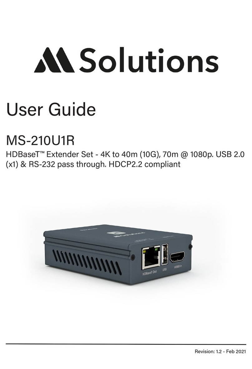 M Solutions MS-210U1R user guide
