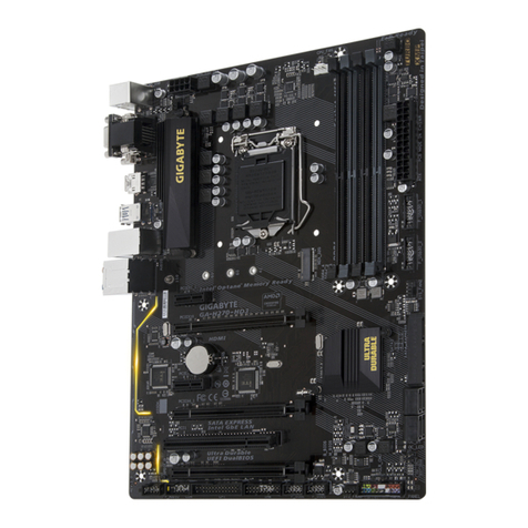 Gigabyte GA-H270-HD3 user manual