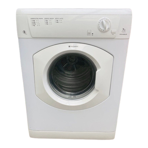 Hotpoint TVM560 Instruction booklet