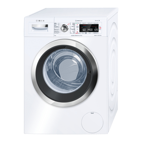 Bosch WAW28740EU Instruction manual and installation instructions
