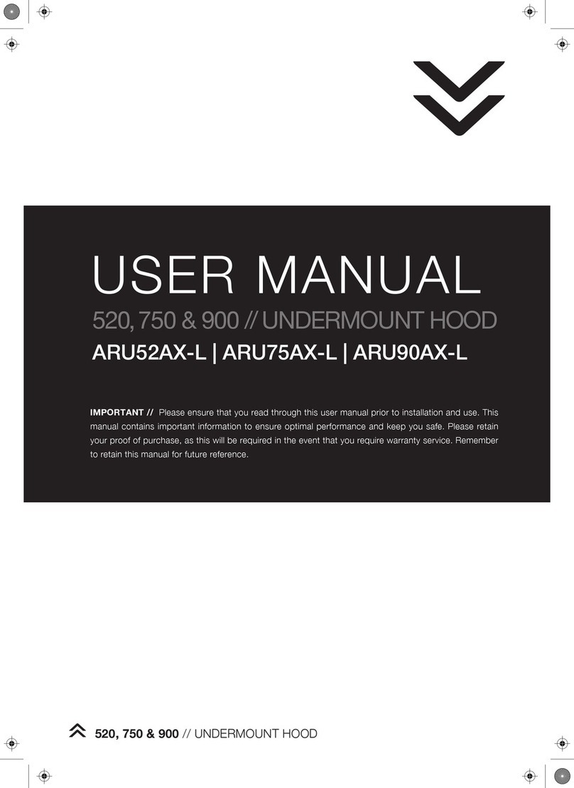 Ariston ARU52AX-L User manual