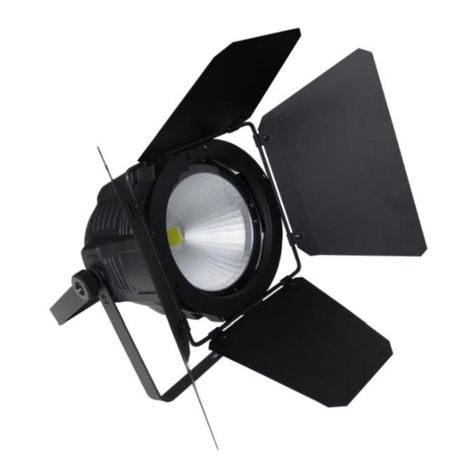 Luxibel COBPAR 100 RGBWA-UV user manual