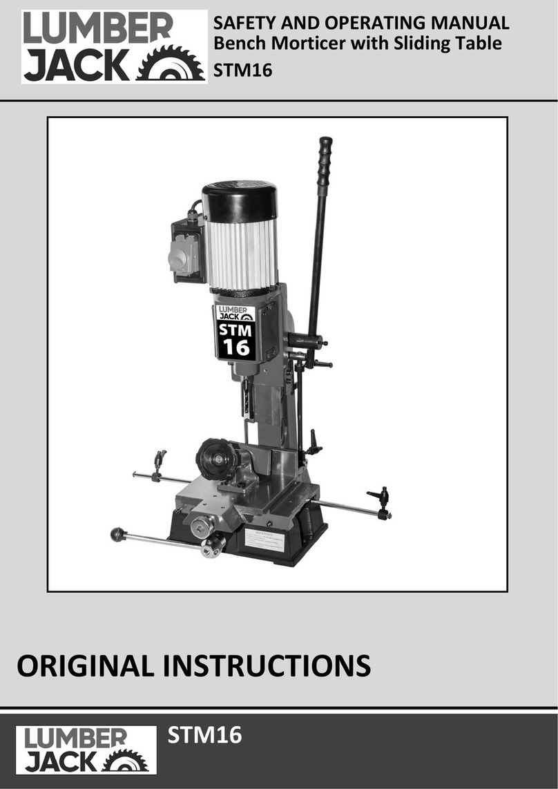 Lumberjack STM16 Installation manual